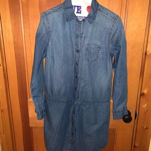 Gap factory chambray dress